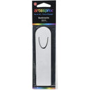 Artesprix Iron-On-Ink Bookmark 4 pack -  White - 1.25in x 5in*