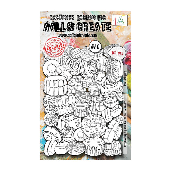 Aall & Create Ephemera Die-Cuts #60 - Iced Delights*