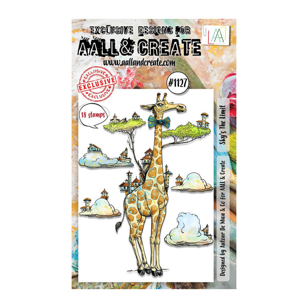 Aall & Create Clear Stamp Set #1127 - Sky's The Limit*