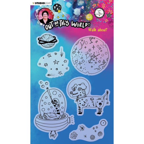 Art By Marlene Out Of This World Clear Stamps - Walk About*