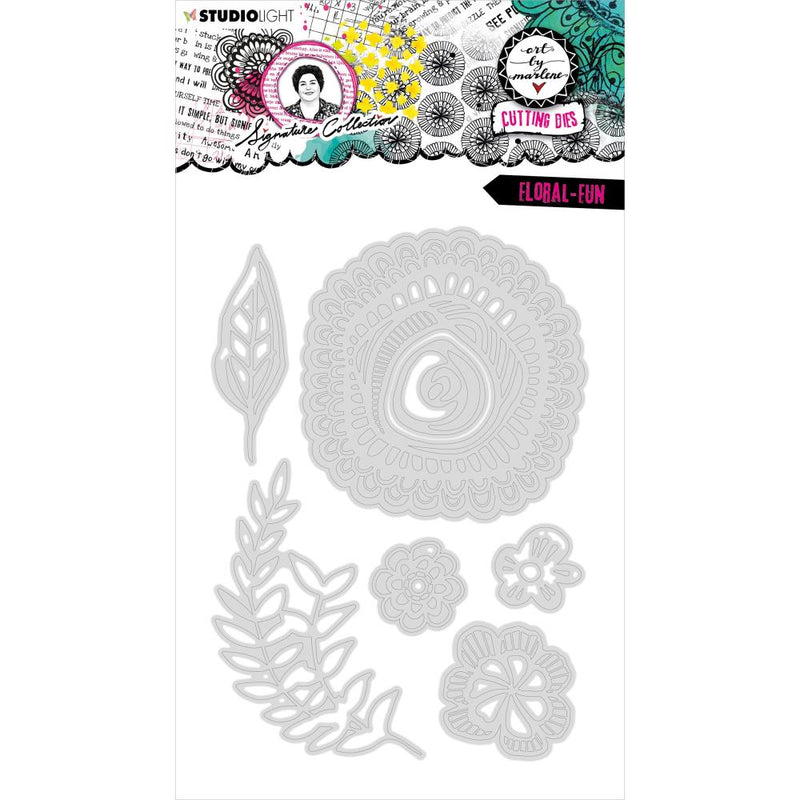 Art By Marlene Floral-Fun Cutting Die Nr.505, Floral-Fun*
