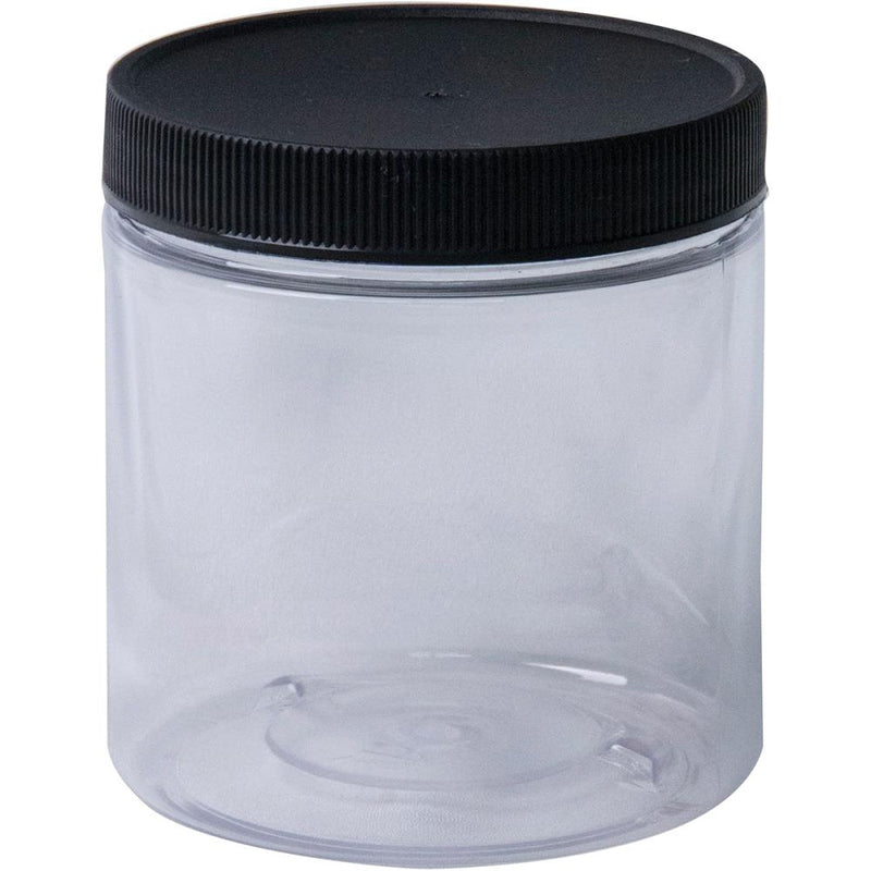 Jacquard Empty Wide Mouth Plastic Jar 8oz - Clear