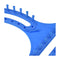 Poppy Crafts 25.5cm Afghan Loom Knitting Tool & Accessories - Blue