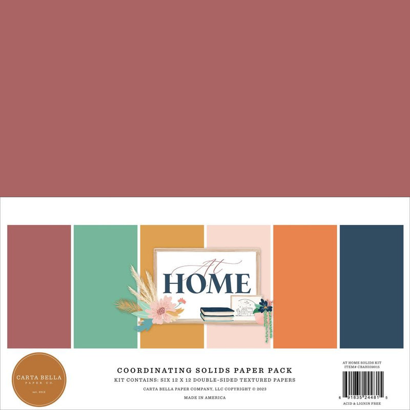 Carta Bella Solids Collection Kit 12"X12" At Home