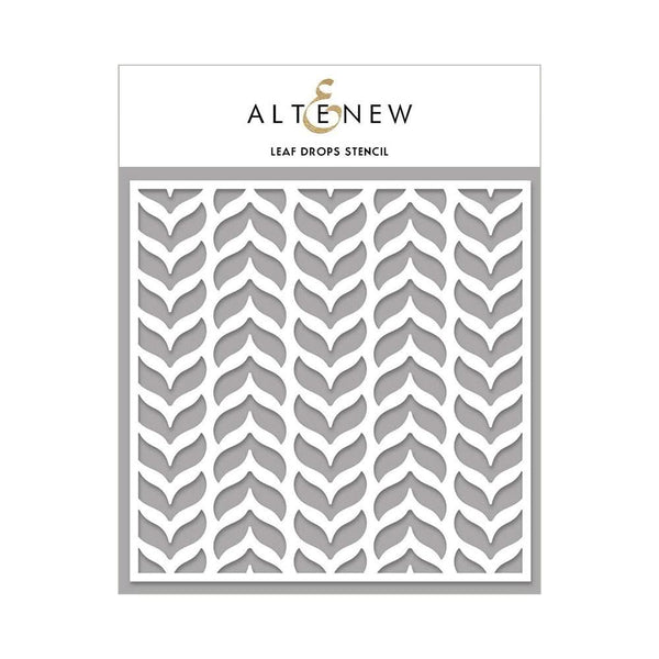 Altenew Leaf Drops Stencil 6in x 6in*