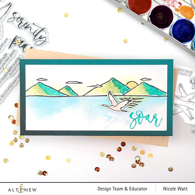 Altenew Peaceful Serenity Stamp Set*