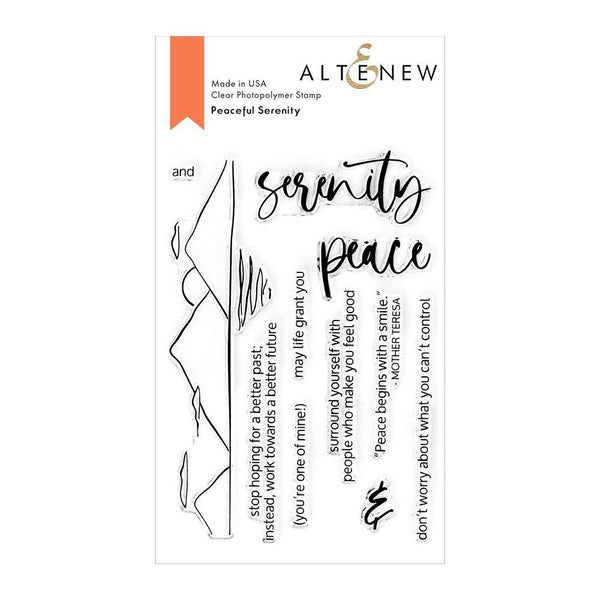 Altenew Peaceful Serenity Stamp Set*
