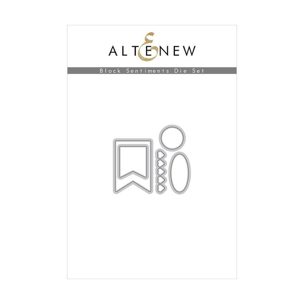 Altenew Block Sentiments Die Set*