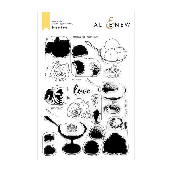 Altenew Sweet Love Stamp Set*