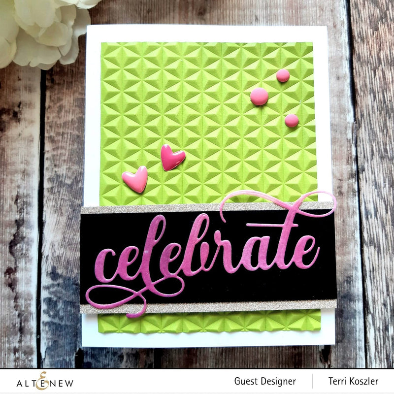Altenew Diamond Stars 3D Embossing Folder