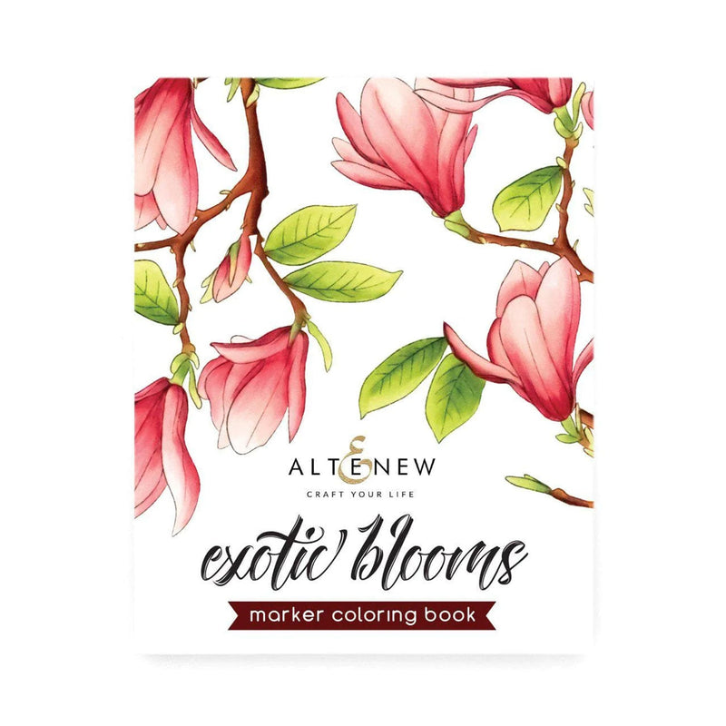 Altenew Exotic Blooms Marker Colouring Book*