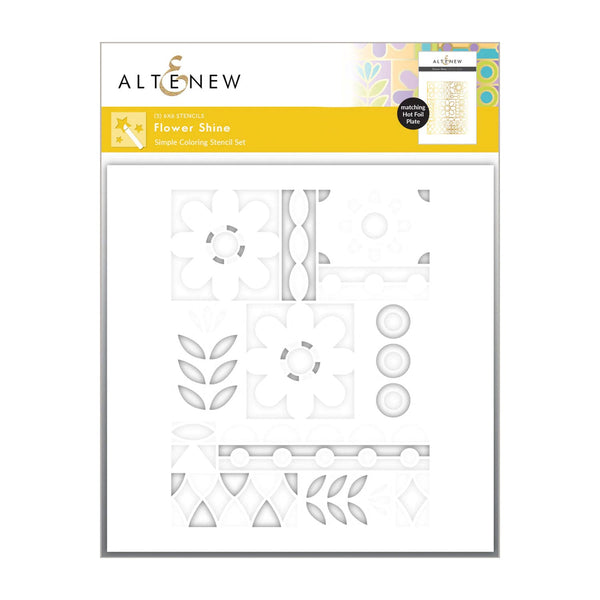 Altenew Flower Shine Stencil Set*