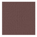 American Crafts 12in x 12in Textured Cardstock - Coffee - Single Sheet