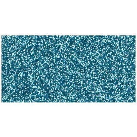 American Crafts Glitter Cardstock 12"x 12" - Ocean*