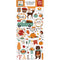 Echo Park Happy Fall Chipboard 6in x 13in -  Accents*