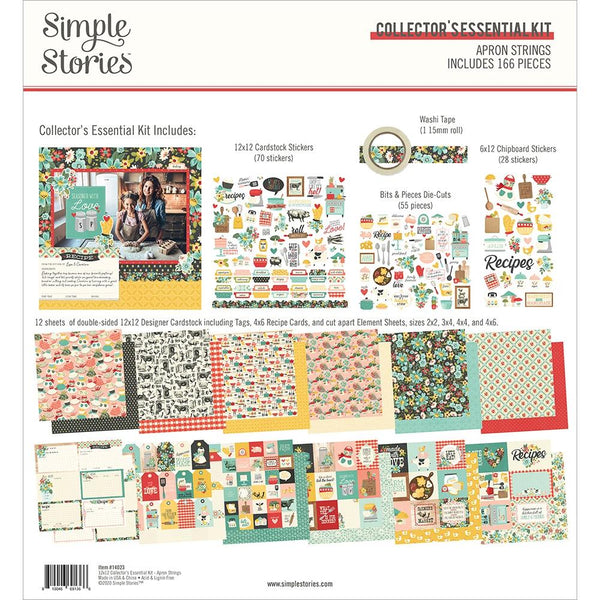 Simple Stories Collector's Essential Kit 12in x 12in - Apron Strings