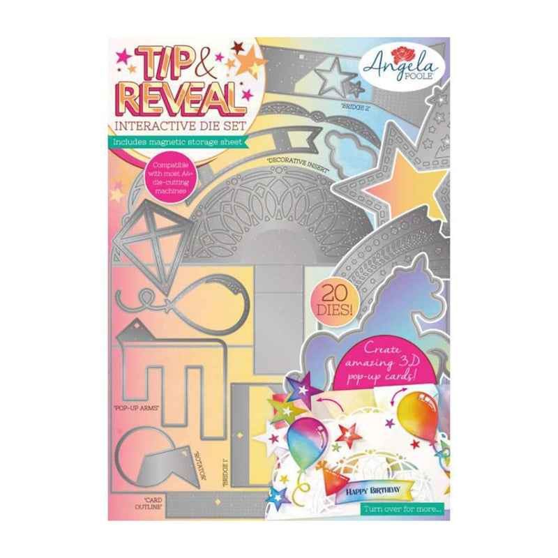 Angela Poole Tip & Reveal Interactive Die Set*