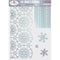 Angela Poole Craft Stencil A4 - Winter Frost*