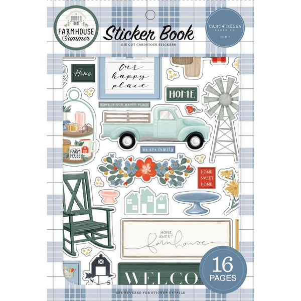 Carta Bella Sticker Book - Farmhouse Summer