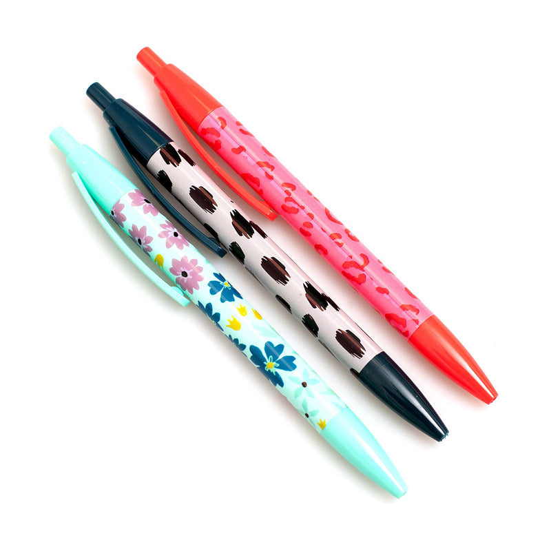 Amy Tan Brave & Bold Gel Pen Set 3 Pack - Assorted Colours