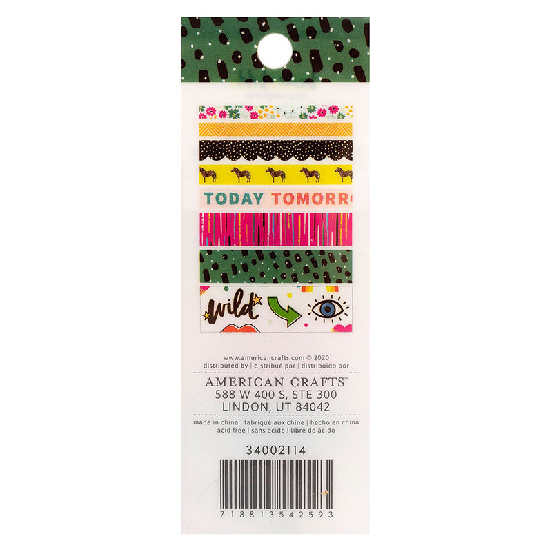 Amy Tan Brave & Bold Washi Tape 8 Pack