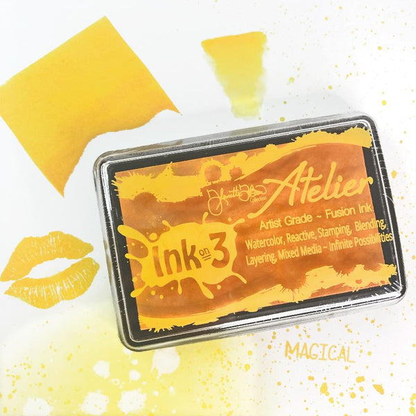 Ink On 3 - Artist Grade Fusion Ink Pad - Bee Sting Yellow*