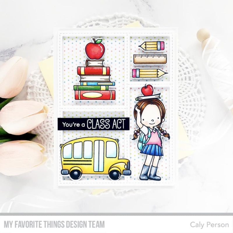 My Favorite Things Vault Birdie Brown Stamps 4in x 6in - Class Act*