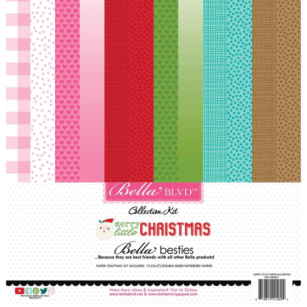 Bella Blvd Besties Collection Kit 12"X12" Merry Little Christmas*
