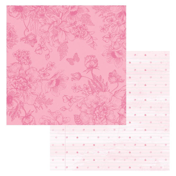 BoBunny Beautiful Things Double-Sided Cardstock 12"X12" - Memorable*