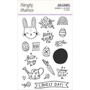 Simple Stories Bunnies & Blooms Photopolymer Clear Stamps*