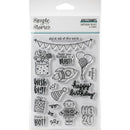 Simple Stories - Birthday Blast Photopolymer Clear Stamps - size 4in x 6in