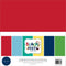 Carta Bella Double-Sided Solid Cardstock 12"X12" 6 pack - Beach Party, 6 Colours