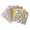 Basicgrey 12"x12" Cardstock Collection Pack 10 Pack + 1 Monogram Sheet - No.1