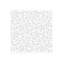 My Favorite Things Background Cling Rubber Stamp 5.75"X5.75" - Never-Ending Love*