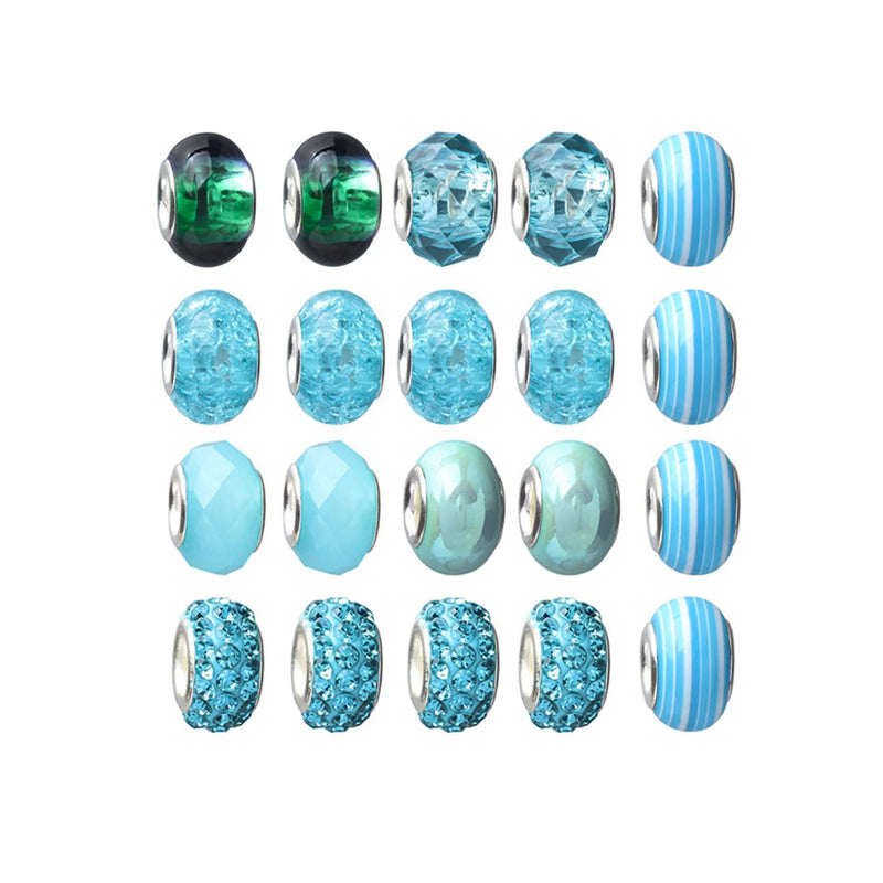 Poppy Crafts Charm Bracelet Making Kit - Blue*