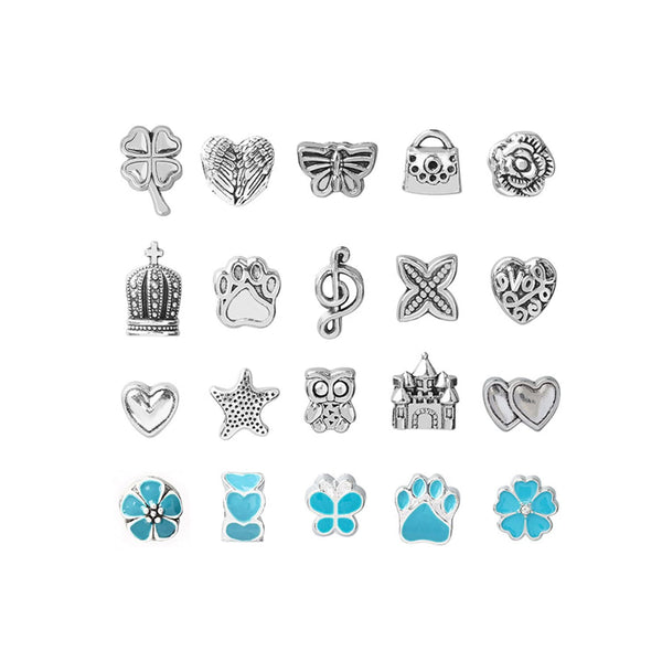 Poppy Crafts Charm Bracelet Making Kit - Blue*