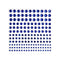 Poppy Crafts Self-Adhesive Rhinestone Sheet - Blue