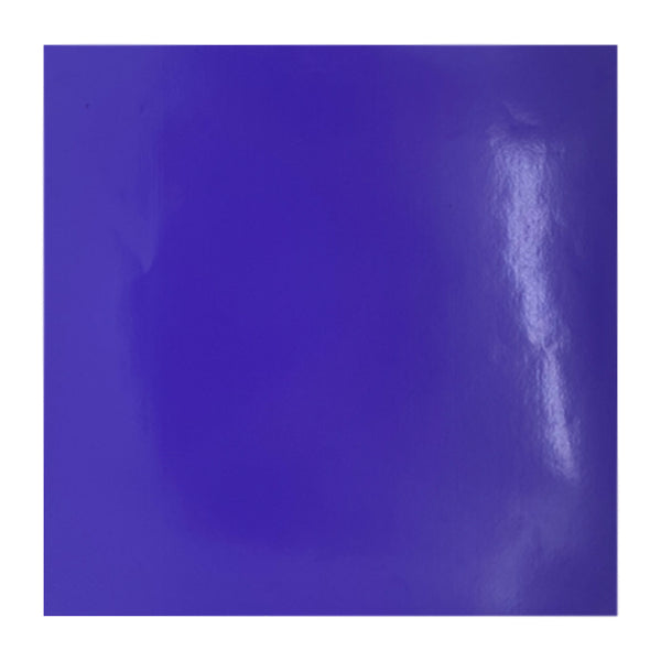 Universal Crafts High Gloss Vinyl Single Sheet 12in x 12in - Blue Violet