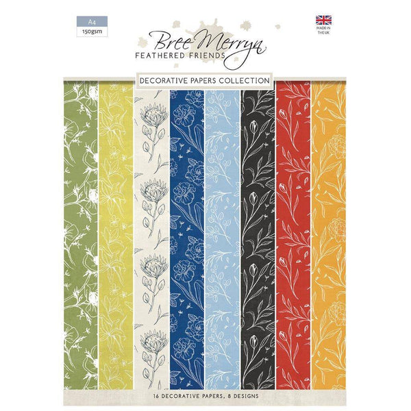Bree Merryn Feathered Friends ‚Äì Decorative Papers*