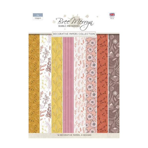 Bree Merryn Bumble & Buddies - A4 Decorative Papers*