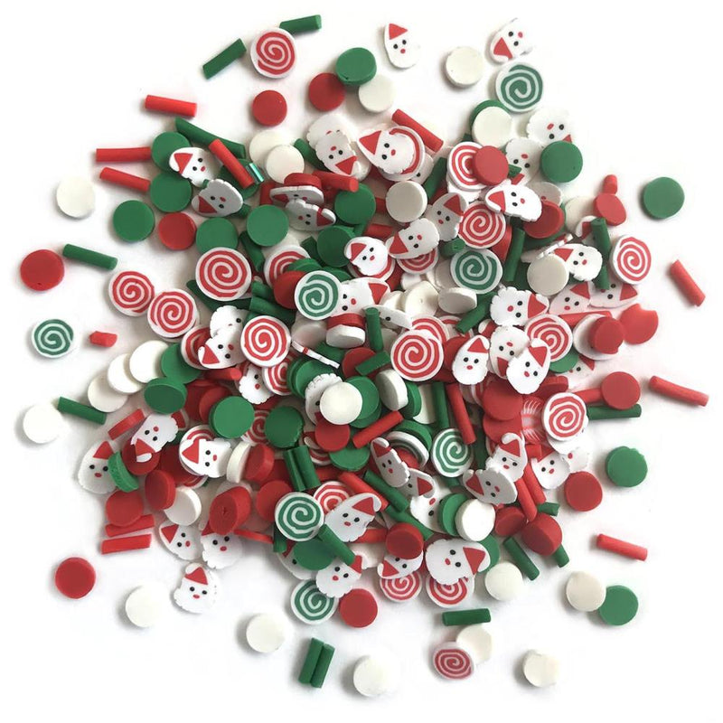 Buttons Galore Sprinkletz Embellishments 12g - Saint Nick