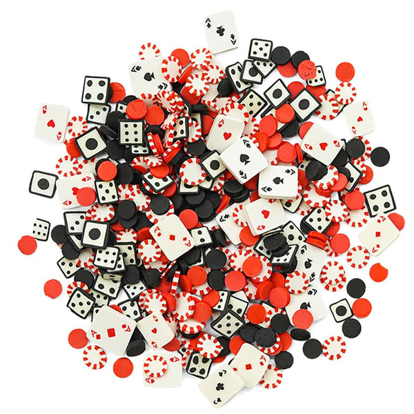 Buttons Galore Sprinkletz Embellishments 12g - The Gambler*