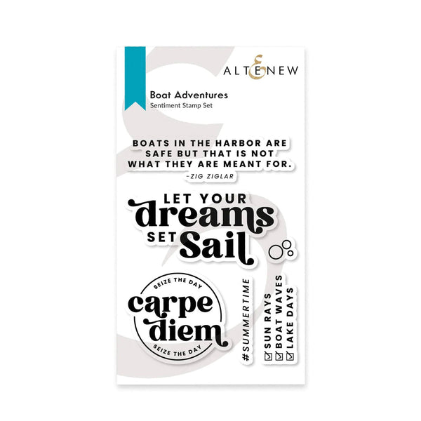 Altenew Boat Adventures Stamp Set