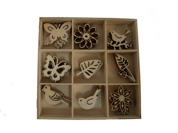 Poppy Crafts Wooden Elements - Summer