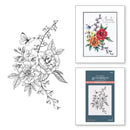 Spellbinders BetterPress Letterpress System Press Plates Butterfly Bouquet 1 pack 