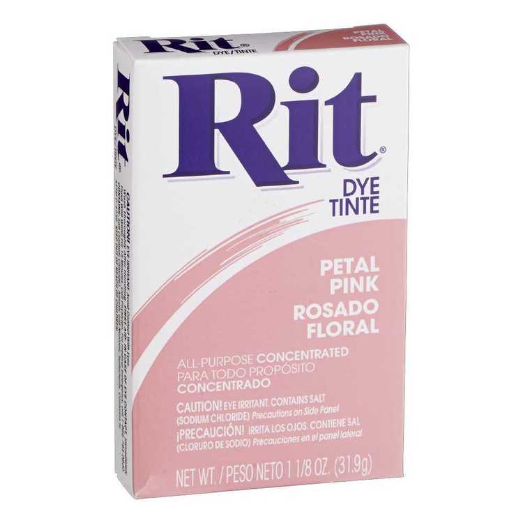 Rit Dye Powder Fabric Dye - Petal Pink*