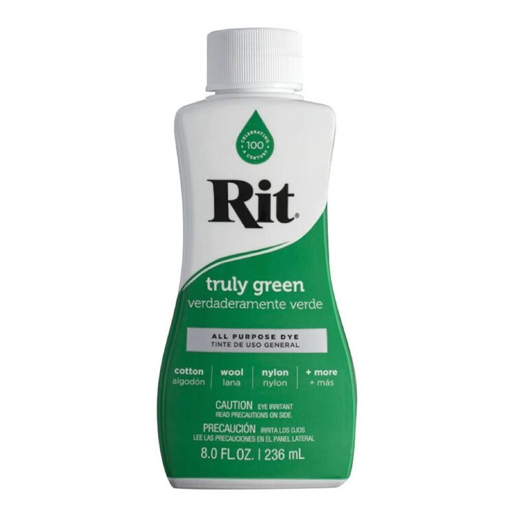 Rit Dye Liquid Fabric Dye 8oz - Truly Green
