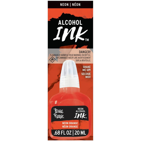 Brea Reese Alcohol Pigment Ink 20ml - Neon Orange*