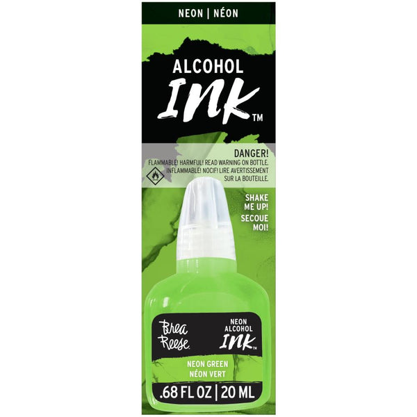 Brea Reese Alcohol Pigment Ink 20ml - Neon Green