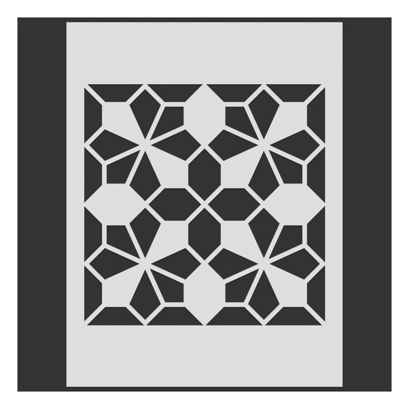 Brutus Monroe Stick and Stamp Stencil 6.25"x8.25" - Gems*